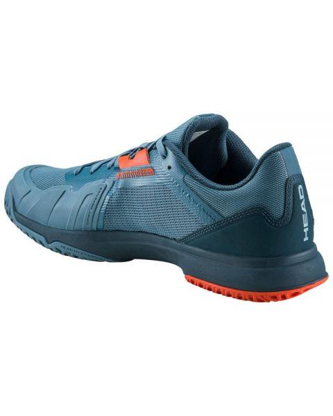 HEAD Sprint Team 3.5 Tennis Shoes (Blue Stormer / Orange)