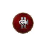 GM Crown Match Leather Cricket Ball (RED)