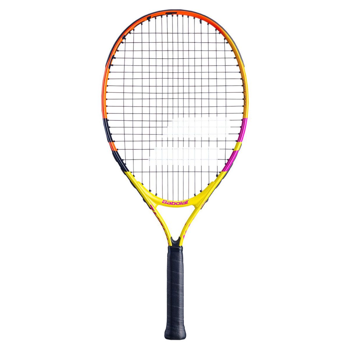 Babolat NADAL JUNIOR 23-Strung-Yellow/Orange/Purple - Babolat Pure Aero Rafa Tennis Racquet in India